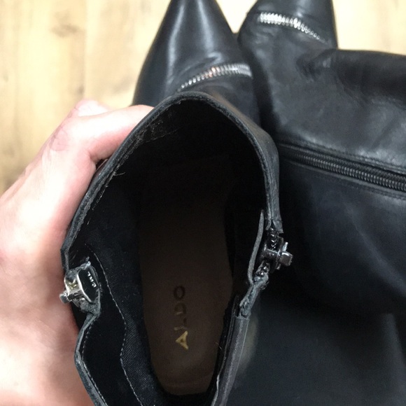Aldo black booties size 7 - Picture 5 of 5